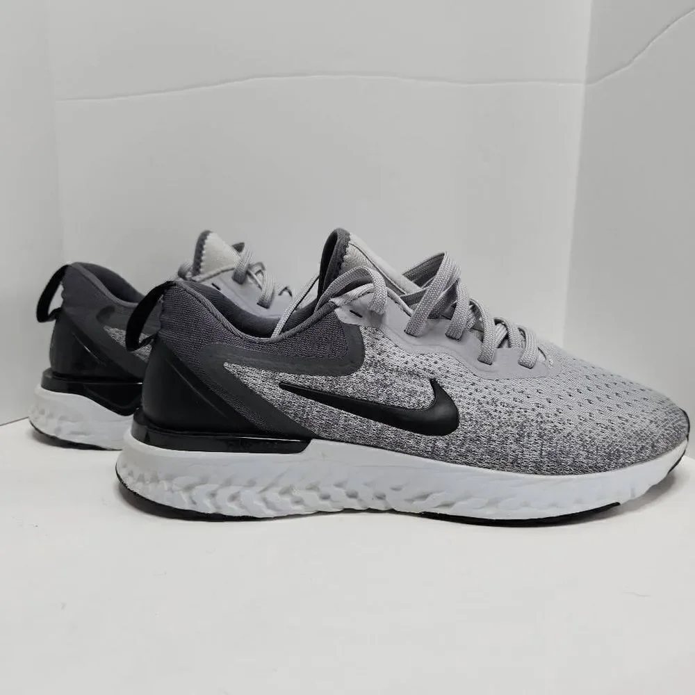 Nike Womens Odyssey React Running Shoes AO9820-003 Size 10 Gray Black
